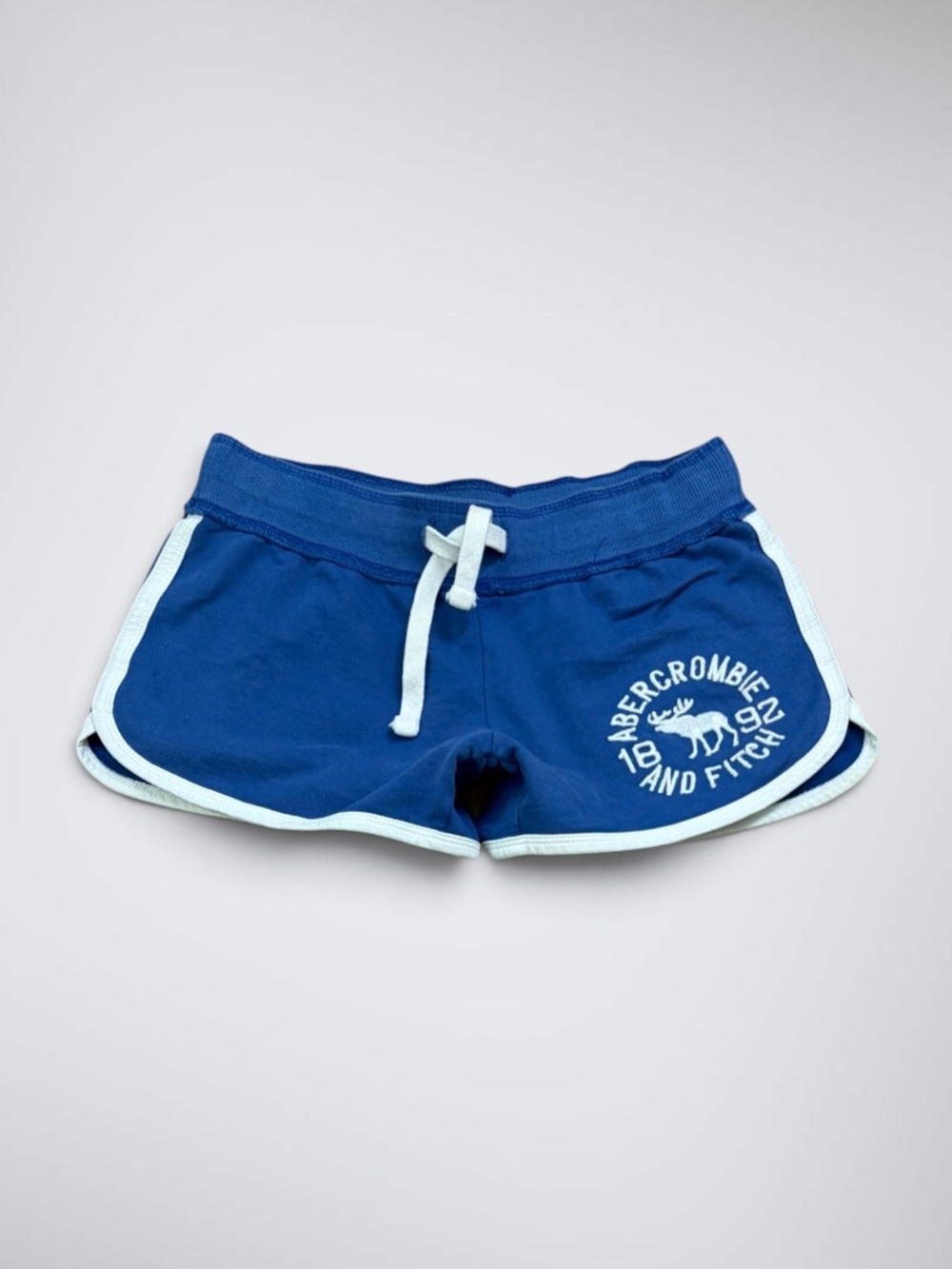 Early 2000s Abercrombie & Fitch Blue Micro Mini Shorts
